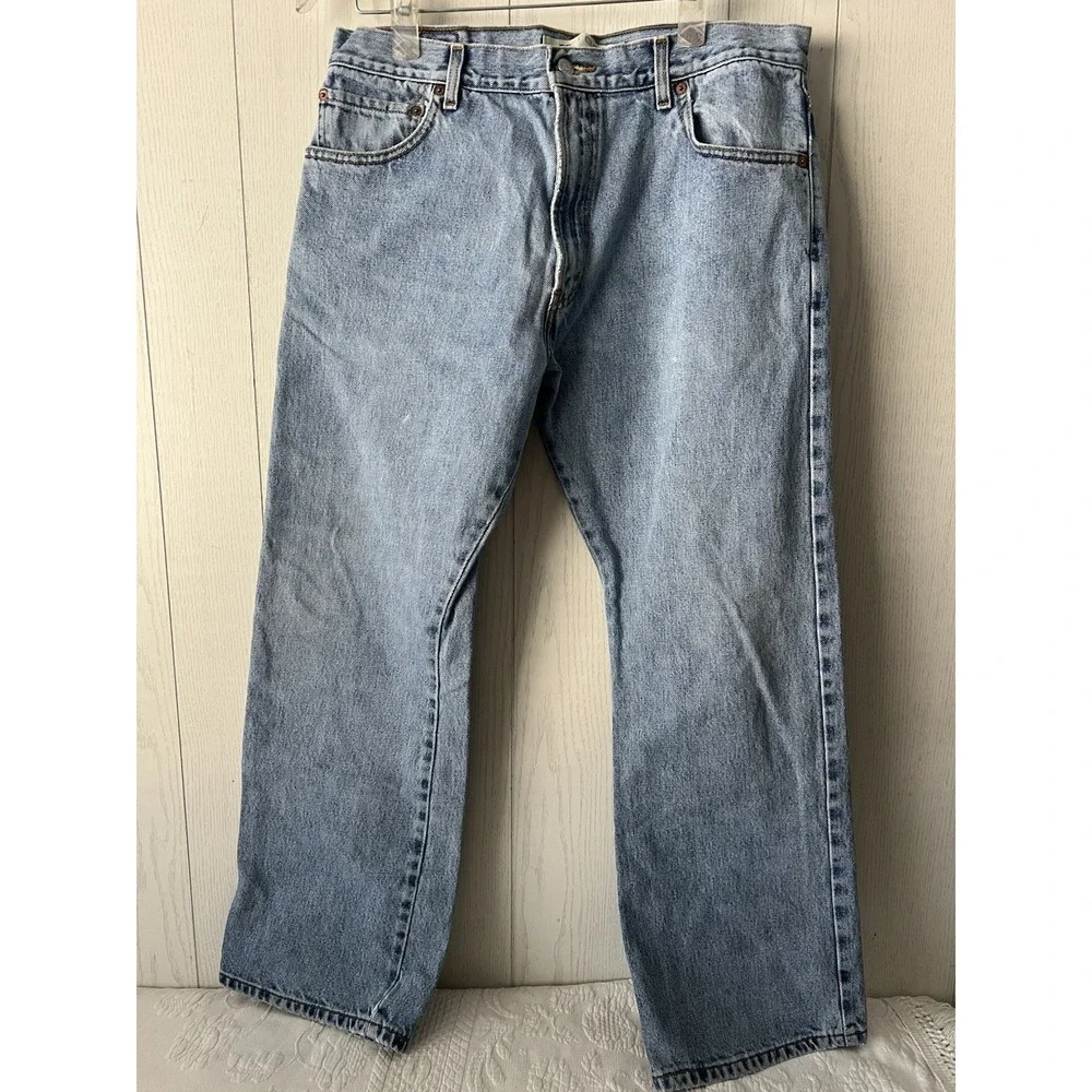 Levis 517 Boot Cut Jeans Mens 36x30 (FITS 34x30)Cotton FADED Heritage